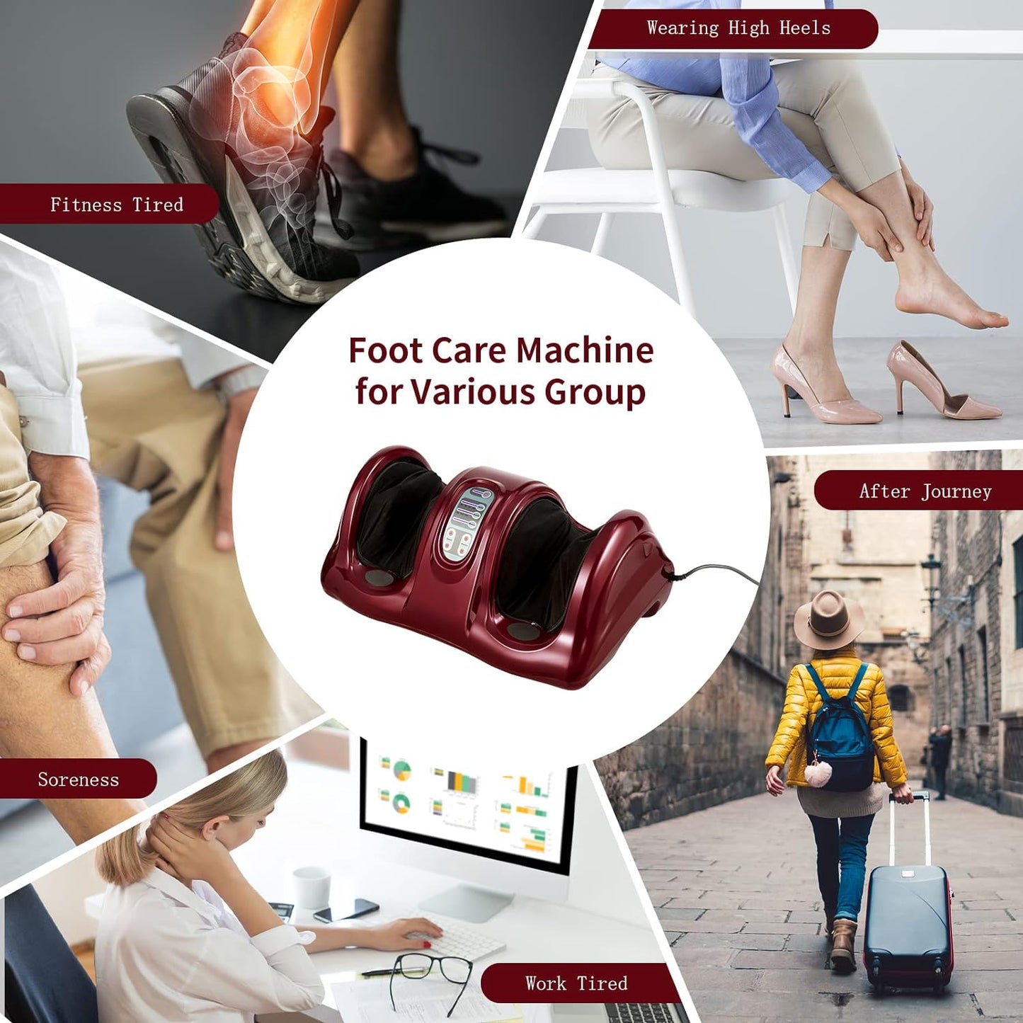 Smart Foot Leg Deep Massager