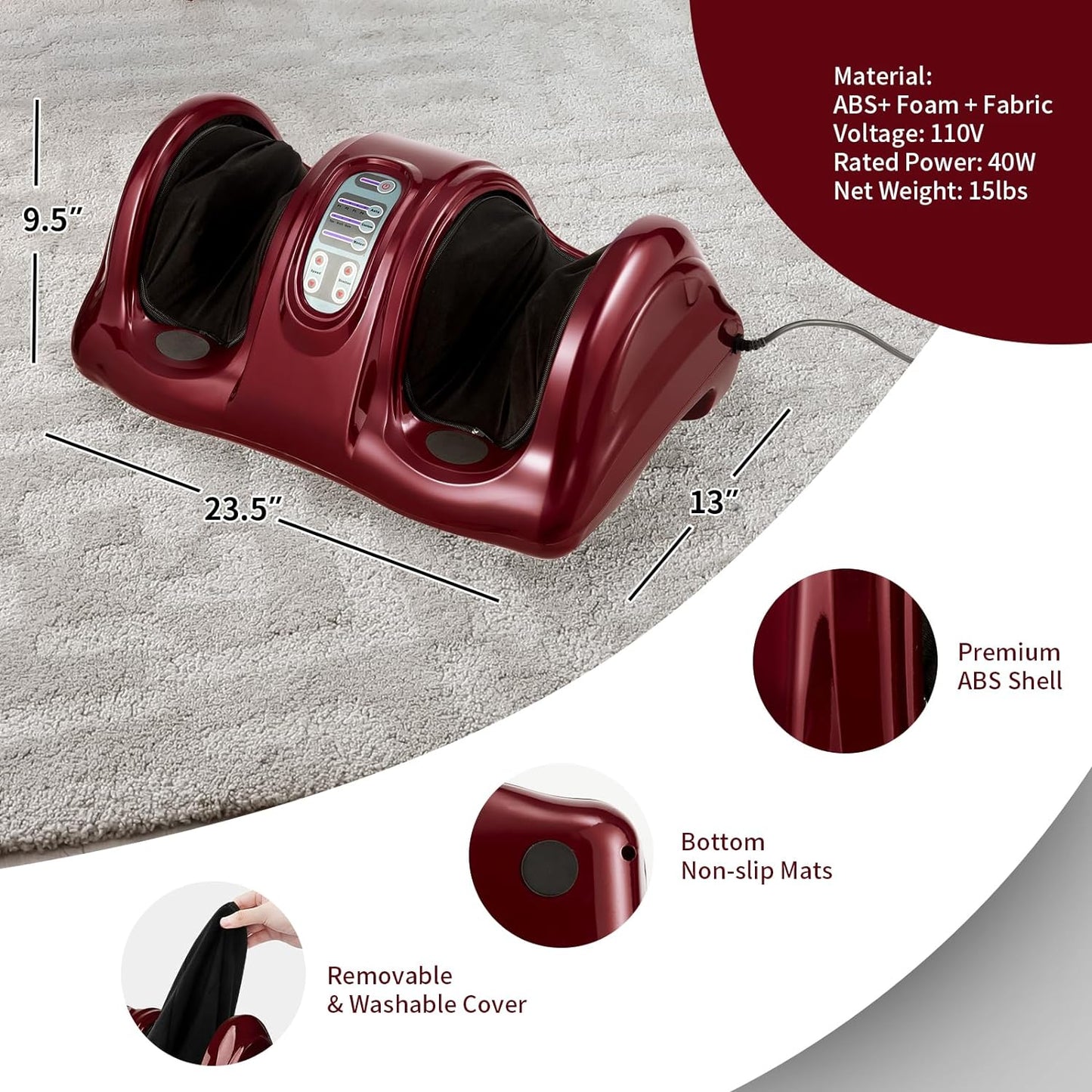 Smart Foot Leg Deep Massager